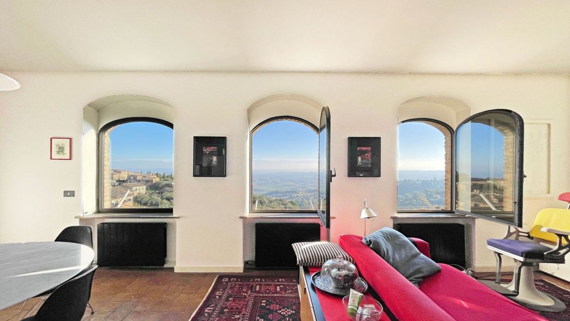 Rolling Hills Italy - Charmant appartement à vendre à Montalcino