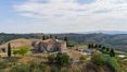 Rolling Hills Italy - For sale beautiful country house near Asciano, in Tuscany.