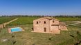 Rolling Hills Italy - For sale recently restored farmhouse in Cortona, Tuscany.
