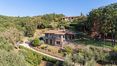 Rolling Hills Italy - For sale a portion of villa overlooking lake Trasimeno.