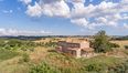Rolling Hills Italy - For sale farmhouse in the rough, between Tuscany and Umbria.
