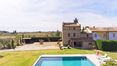 Rolling Hills Italy -  A vendre belle tour en pierre avec piscine à débordement à