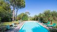 Rolling Hills Italy - Zu verkaufen Bio-Bauernhaus mit Pool in der Toskana.
