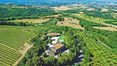 Rolling Hills Italy - Zu verkaufen Weinfarm in der Nähe von Pienza Toskana.