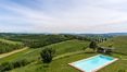 Rolling Hills Italy - Wunderschönes Backsteinhaus mit Pool in Monteroni d'Arbia.