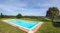 Rolling Hills Italy - Wunderschönes Backsteinhaus mit Pool in Monteroni d'Arbia.