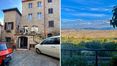 Rolling Hills Italy - Delightful townhouse with panoramic garden in Val d'Orcia.