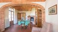 Rolling Hills Italy - Elegant brick farmhouse for sale in Montepulciano, Siena.