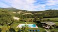 Rolling Hills Italy - In Radicofani, for sale farm of 377 sqm, for a total of 4 bedrooms and 5 bathrooms, with swimming pool and land of approx. 37 ha 