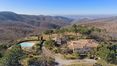 Rolling Hills Italy - For sale Tuscan farmhouse with pool and breathtaking view.