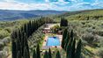 Rolling Hills Italy - Vendesi spettacolare tenuta con piscina a Pergine Valdarno.