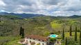 Rolling Hills Italy - For sale beautiful property with swimming pool in Mugello.