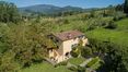 Rolling Hills Italy - For sale former mill with pool in the hills of Florence.