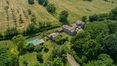 Rolling Hills Italy - For sale fabulous farmhouse near Lake Bolsena.
