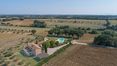 Rolling Hills Italy - Charming stone house with pool close to Cortona, Arezzo.