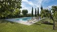 Rolling Hills Italy - For sale beautiful farmhouse with pool near Montepulciano.