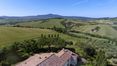 Rolling Hills Italy - Splendid stone farmhouse for sale in Pienza