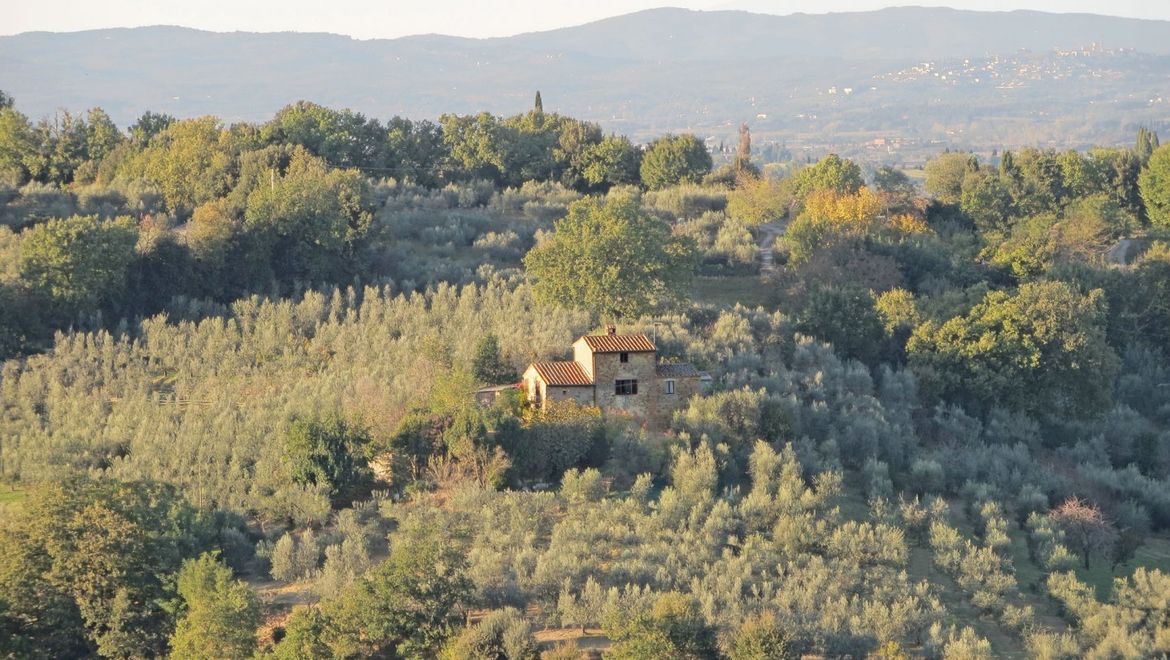 Rolling Hills Italy - Bauernhaus zu restauriert in der Toskana zu verkaufen