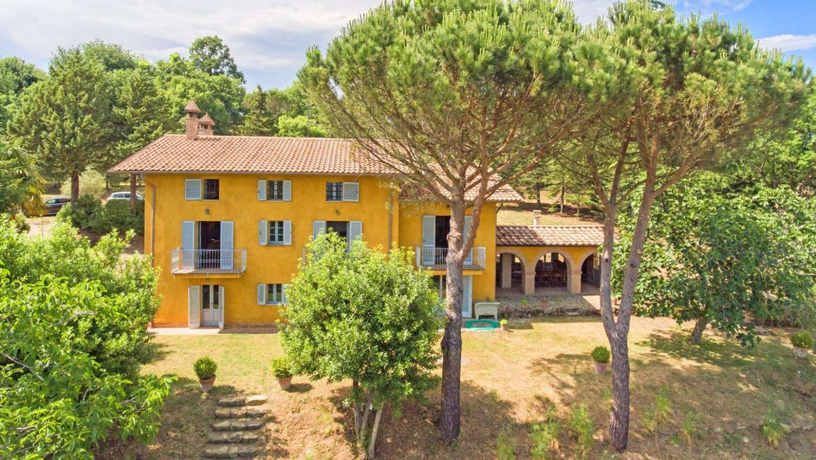 Rolling Hills Italy - Ferme plâtrée avec piscine à Città di Castello, en Ombrie.