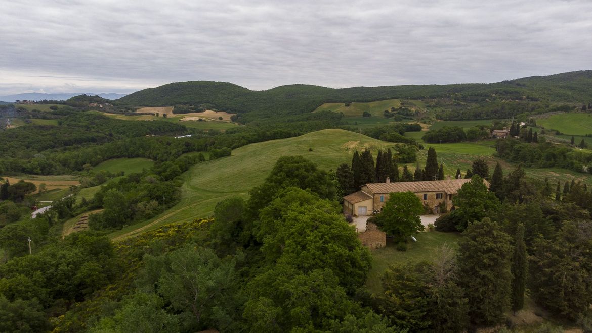 Rolling Hills Italy - Azienda agricola con del potenziale a Montisi in vendita.